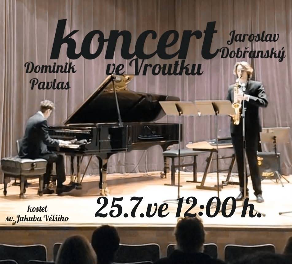 25. července v kostele sv. Jakuba Většího proběhne koncert od 12:00 hod.