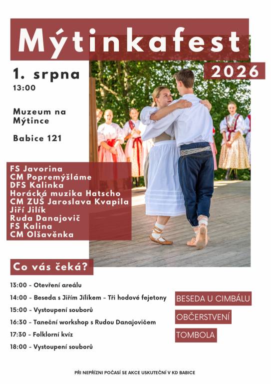 Folklorní festival v Babicích.