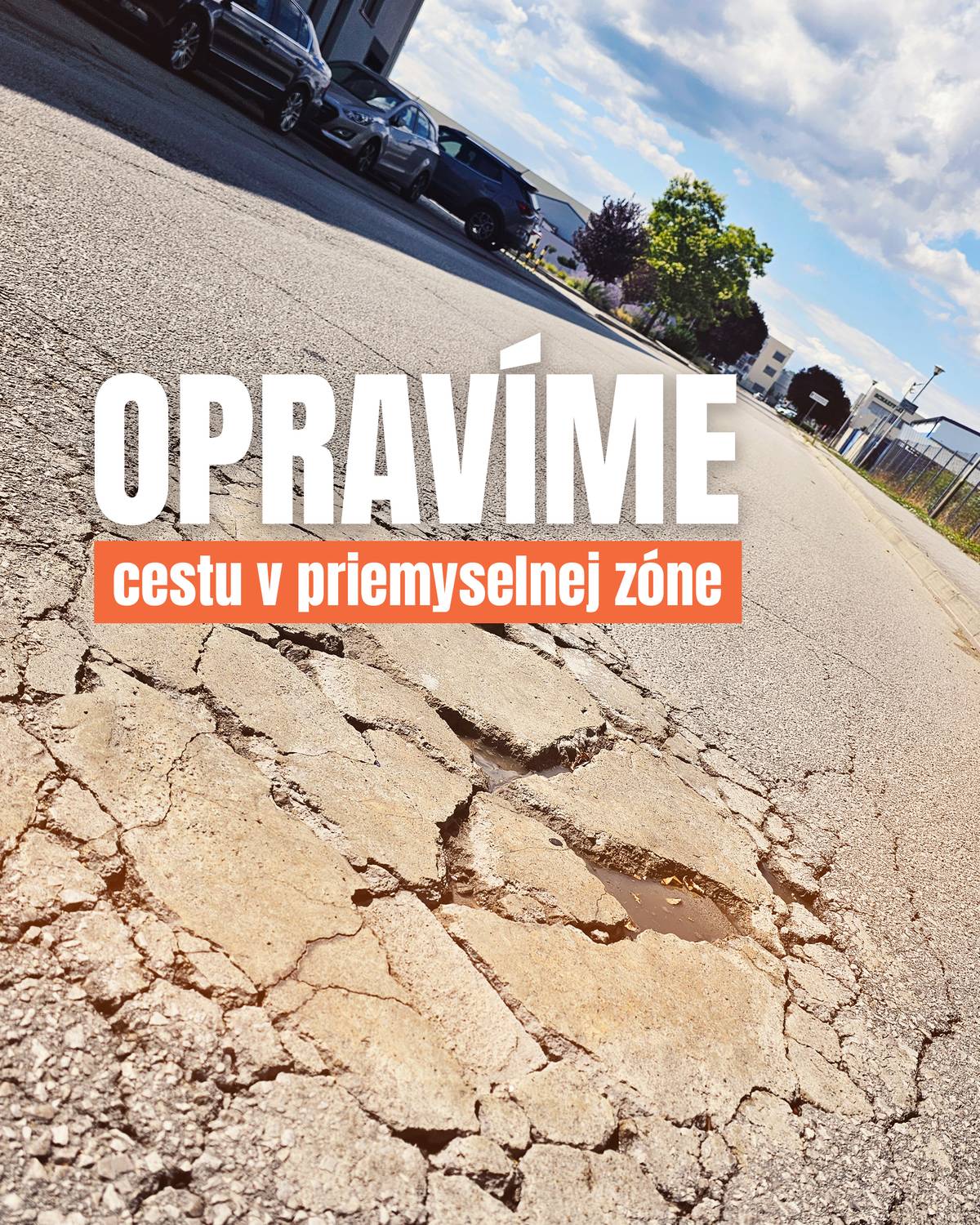 Vážení občania, dlhoočakávaná oprava ulice D. Jurkoviča v priemyselnej zóne je konečne tu! Uskutoční sa už budúci týždeň 27. - 31. júla, a to v úseku od priechodu pre chodcov pri spoločnosti Protherm až po priechod pre chodcov do spoločnosti Schaeffler.  Opraviť by sme chceli aj zvyšný úsek cesty na ulici Priemyselná smer ČOV. Tento projekt bude navrhnutý do investičného plánu pre budúci rok. Súčasné práce, ktoré odštartujú už v pondelok, budú prebiehať podľa predbežného harmonogramu nasledovne: pondelok a utorok - frézovanie pôvodného povrchu streda, štvrtok a piatok - pokládka nového povrchu Termín sa môže v závislosti od počasia a priebehu prác mierne upraviť. Počas opravy bude v uvedenom úseku čiastočne obmedzená doprava. Práce budú ale organizované tak, aby bola premávka zachovaná v čo najväčšej možnej miere. Napriek tomu prosíme všetkých vodičov aj ostatných účastníkov cestnej premávky o zvýšenú opatrnosť, trpezlivosť a rešpektovanie dočasného dopravného značenia. Zamestnancom spoločností a prevádzok na Ulici Dr. Schaefflera zároveň odporúčame, aby počas realizácie prác podľa možností využívali prístup cez železničné priecestie pri bývalom ZVL. Teší nás, že túto investíciu zrealizujeme aj vďaka spolupráci so spoločnosťami Schaeffler a Vaillant, ktorým touto cestou úprimne ďakujeme za korektný prístup a podporu. Všetkým, ktorých sa budú týkať obmedzenia vyplývajúce z prác, vopred ďakujeme za pochopenie a trpezlivosť.