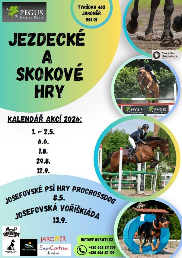 Termíny jezdeckých a skokových her, voříškiády
