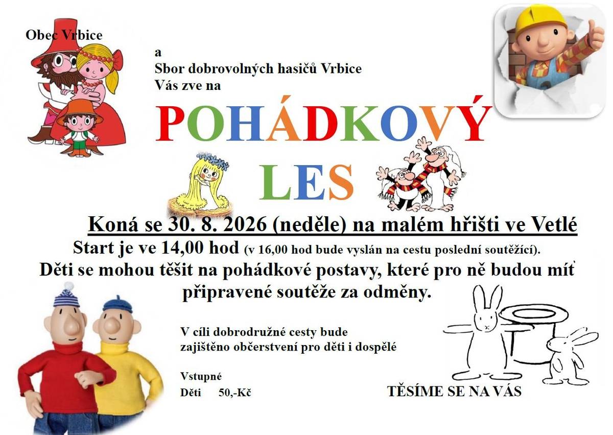 Pozvánka na Pohádkový les