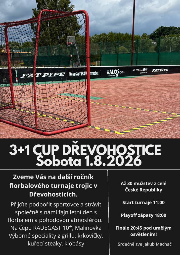 florbalový turnaj trojic