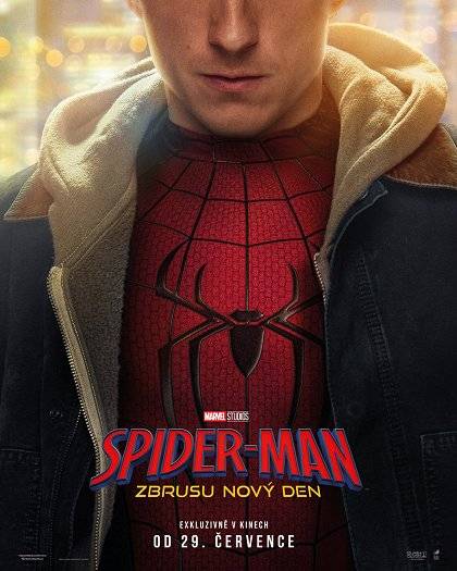 Hrají: Tom Holland, Zendaya, Sadie Sink, Jacob Batalon, Jon Bernthal, Tramell Tillman, Michael Mando, Mark Ruffalo, Liza Colón-Zayas, Marvin Jones III  140 min/ český dabing  USA 2026 Dobrodružný, Sci-fi  Nevhodné pro nezletilé osoby do 12 let