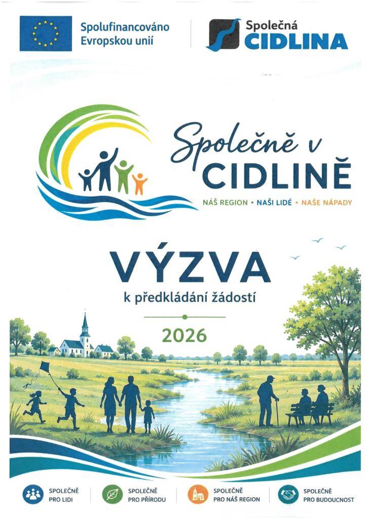 vyhlašuje program na malé komunitní projekty. Pojďte se zapojit do komunitního života a přijďte s novým nápadem z oblasti kultury, ochrany životního prostředí, podpory zdravého životního stylu, úspor energií nebo vzdělávání.