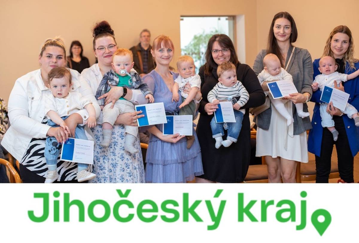 Děkujeme Jihočeskému kraji za poskytnutí finanční podpory v rámci dotačního programu „Podpora narozených dětí z Jihočeského kraje“. Projekt byl realizován v období 1. 1. 2025 – 31. 12. 2026, přičemž Jihočeský kraj poskytl dotaci ve výši 50 % celkových uznatelných nákladů projektu. Poskytnuté finanční prostředky přispěly k realizaci projektu zaměřeného na podporu rodin s nově narozenými dětmi. Za tuto podporu Jihočeskému kraji upřímně děkujeme.