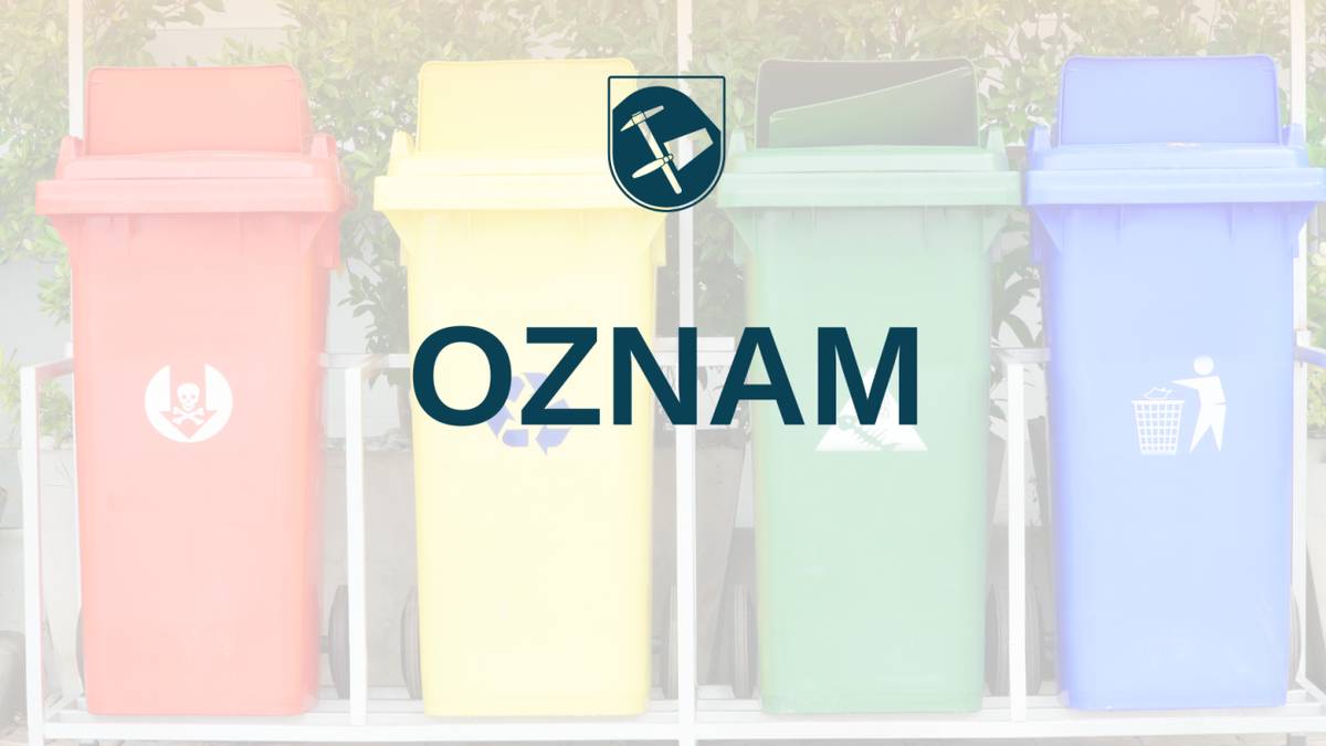 Obec Závažná Poruba žiada občanov o súčinnosť pri vývoze odpadov.