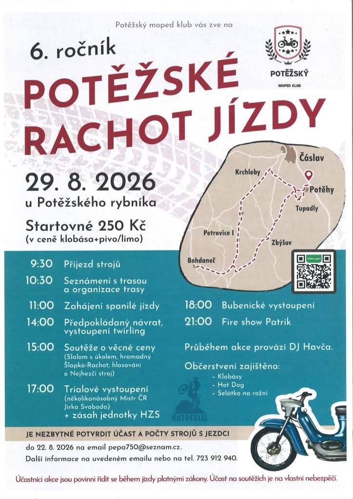 Jedná se o akci, která je určena převážně pro starší motocykly různých kubatur. Akce je včetně občerstvení, hudební produkce a dětského koutku.