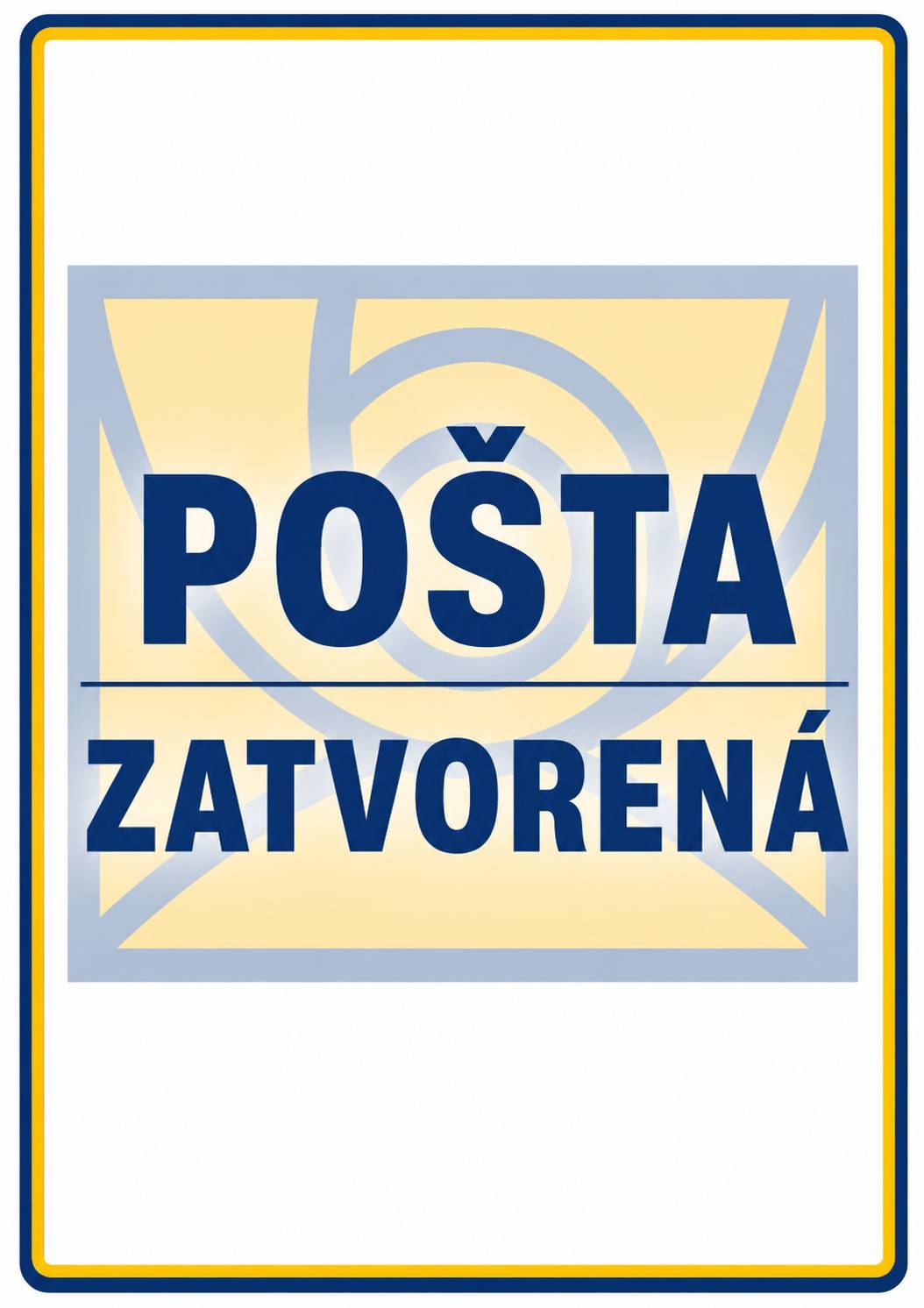 Pobočka Slovenskej pošty v Nižnom Hrušove bude v utorok 28.7.2026 ZATVORENÁ.
