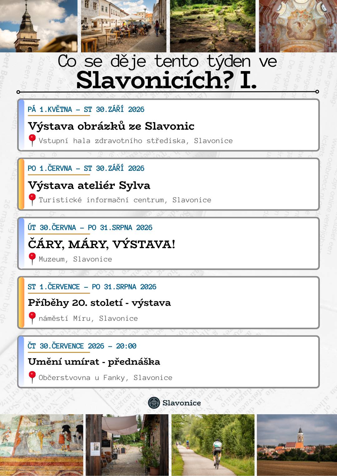Co se děje tento týden ve Slavonicích?