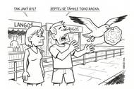 Chorvatský racek a jeho uvítací program