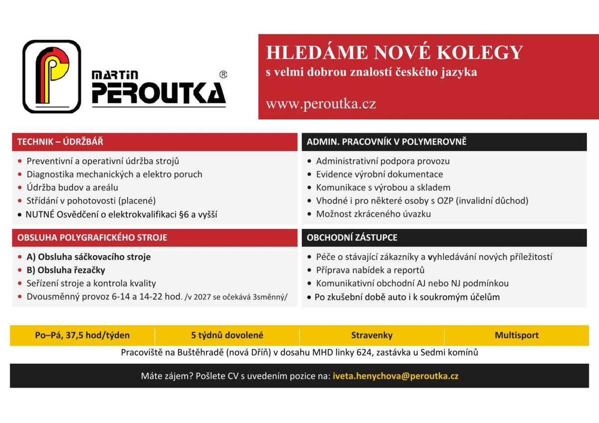 Martin Peroutka s.r.o. Buštěhrad