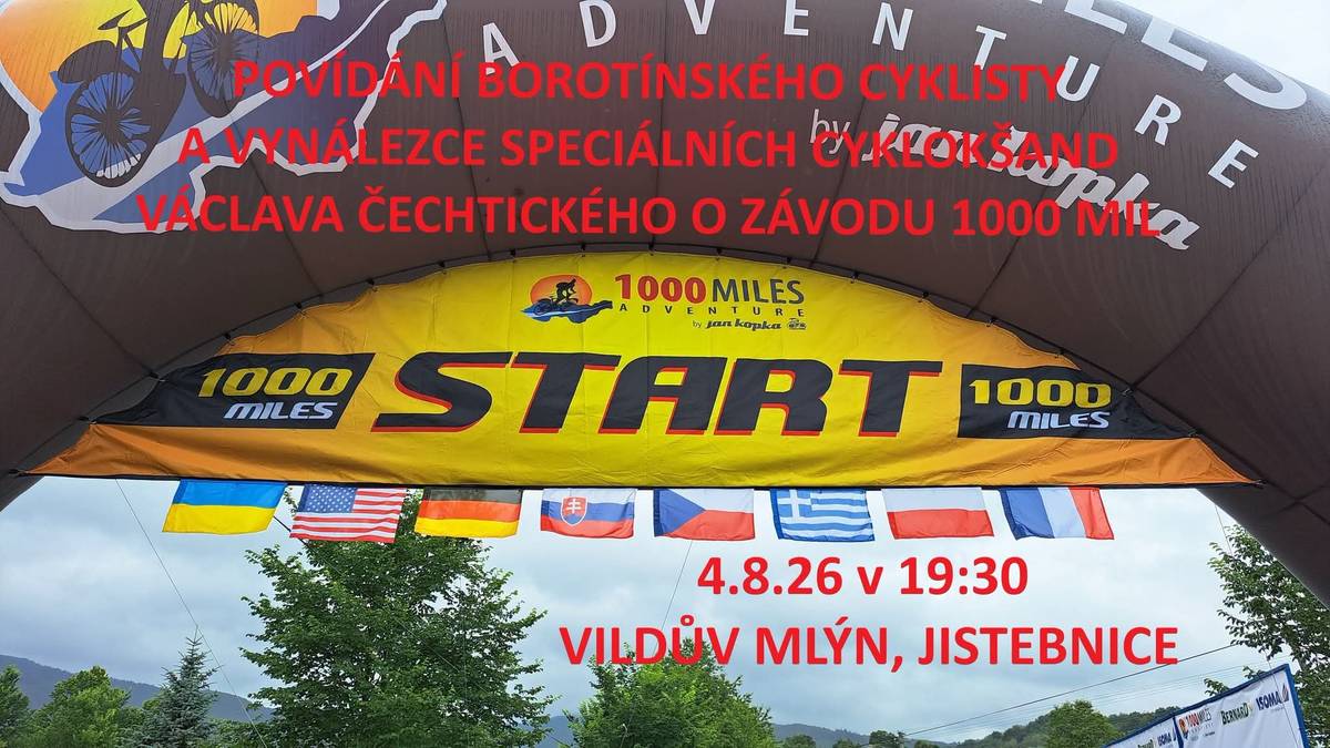 4. srpna 2026 od 19:30 hod. - Vildův mlýn Jistebnice