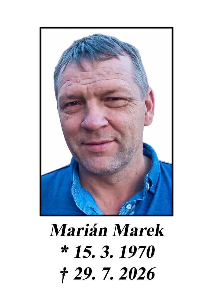 Posledná rozlúčka sa uskutoční 31. 7. o 14.00 hod. v dome smútku v Liptovskej Tepličke.