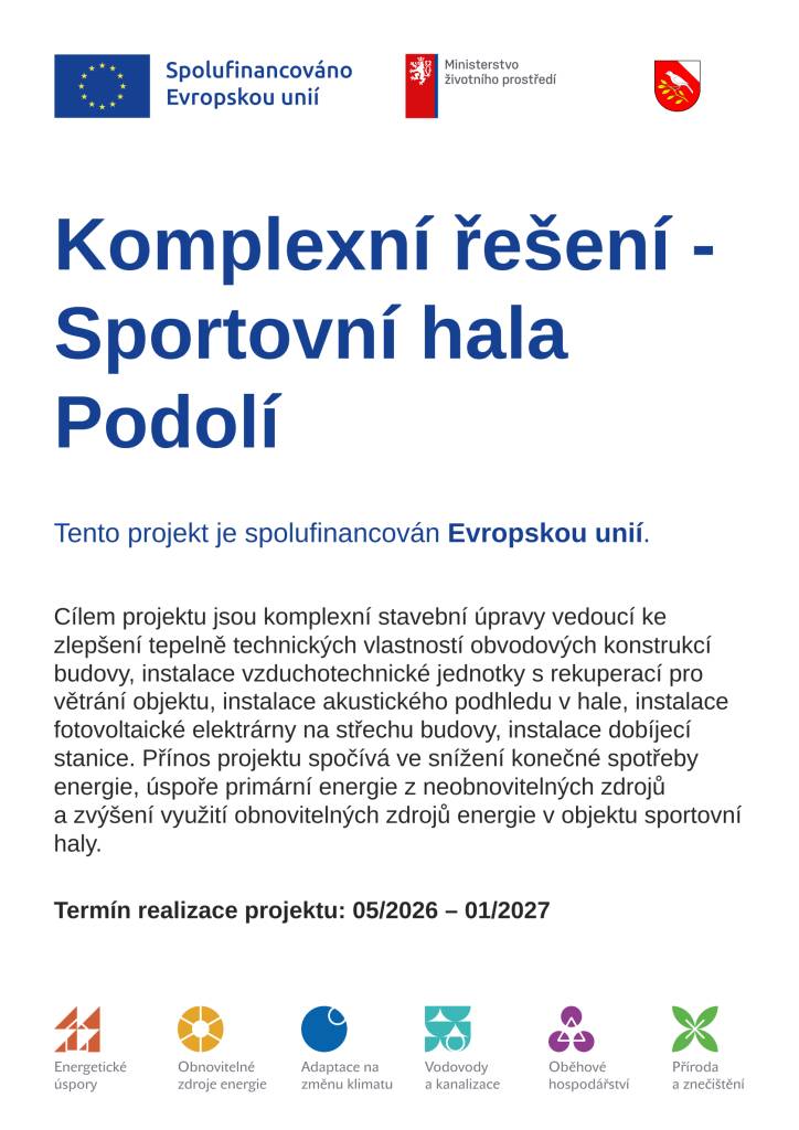 Tento projekt je spolufinancován Evropskou unií.