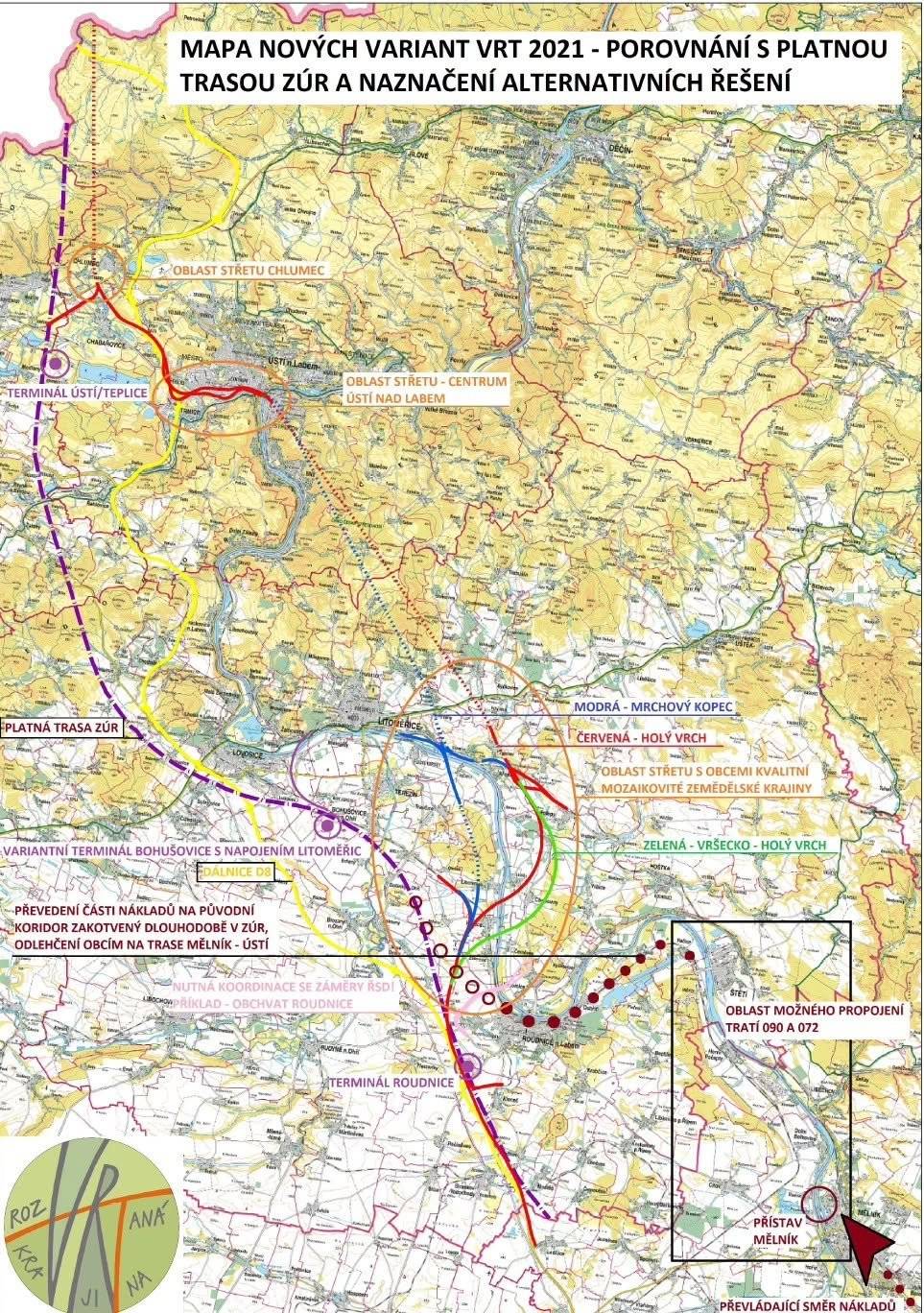 Milí hrobečtí a rohateční,   dnes byl zveřejněn rozsudek Nejvyššího správního soudu, který považuje námi podanou kasační stížnost za odůvodněnou a vrací případ k dalšímu projednání Krajskému soudu v Ústí nad Labem.    Zveřejnění rozsudku se dnes nese tichou poštou celou vesnicí a z vašich reakcí vidím, že už v průběhu dneška stihlo dojít k různým (mnohdy nesprávným) výkladům. Dnešní rozsudek je úspěchem obce Hrobce a okolních obcí, ale jen dílčím. Nyní usnesení soudu analyzuje náš právní zástupce, jeho závěry samozřejmě zveřejním. Pro tuto chvíli jsme připravili shrnutí toho, co je skutečně uvedeno v rozhodnutí soudu.       Co Nejvyšší správní soud rozhodl? Nejvyšší správní soud zrušil rozsudek Krajského soudu v Ústí nad Labem a vrátil věc krajskému soudu k novému projednání.   Současně je důležité dodat i druhou část rozhodnutí - soud nezrušil 5. aktualizaci Zásad územního rozvoje Ústeckého kraje, tedy ani koridor vysokorychlostní tratě. Příprava VRT tedy tímto rozsudkem nekončí.       V čem spočívala hlavní právní otázka? Nejvyšší správní soud se nejvíce zabýval otázkou posuzování variant vedení koridoru. Krajský soud při svém rozhodování vycházel z názoru, že varianty vybrané Ministerstvem dopravy byly natolik určující, že dalšími možnostmi již nebylo třeba se podrobně zabývat. S tím však Nejvyšší správní soud nesouhlasil. Podle něj jsou podklady Ministerstva dopravy významným odborným podkladem, nejsou však samy o sobě právně závazným rozhodnutím, které by automaticky vylučovalo posouzení dalších rozumných variant.     Co to znamená pro původní územní rezervu? Jedním z hlavních argumentů navrhovatelů byla původní územní rezerva pro vedení VRT. Nejvyšší správní soud neřekl, že právě tato trasa je správná nebo že měla být vybrána. Současně ale uvedl, že ji nelze odmítnout pouze z důvodu, že nebyla zařazena mezi preferované varianty Ministerstva dopravy. Právě touto otázkou se bude krajský soud při novém projednání znovu zabývat.     Co musí být posouzeno už při výběru variant? Rozsudek současně vysvětluje, že některé otázky musí být posouzeny už při výběru koridoru. Jde zejména o základní porovnání jednotlivých variant z hlediska jejich dopadů na: • obyvatele a sídla, • krajinu, • zemědělskou půdu, • prostupnost území, • a další významné vlivy, které mohou ovlivnit samotný výběr trasy.   Právě proto Nejvyšší správní soud vrátil věc krajskému soudu k novému projednání.     Co se naopak řeší až v dalších stupních přípravy? Nejvyšší správní soud současně potvrdil, že řada podrobností bude řešena až v navazujících stupních přípravy stavby. Jedná se například o: • konkrétní protihluková opatření, • podrobné výpočty hluku a vibrací, • technické řešení mostů, tunelů a dalších stavebních objektů, • projektovou dokumentaci, • další detailní technická opatření.   Tyto otázky budou řešeny v navazujících stupních přípravy stavby, zejména v procesu EIA (v této fázi procesu právě jsme), projektové přípravě a navazujících povolovacích řízeních.       Co rozsudek říká o procesu SEA? Nejvyšší správní soud nezpochybnil proces SEA jako celek. Jeho rozhodnutí se soustředí především na otázku posouzení variant vedení koridoru a právní hodnocení této části řízení. Jinými slovy, rozsudek nevrací celý proces posuzování vlivů na životní prostředí na začátek, ale řeší především způsob, jakým byly posuzovány jednotlivé varianty vedení koridoru.       Co bude následovat? Případ se nyní vrací ke Krajskému soudu v Ústí nad Labem. Ten bude muset znovu posoudit především otázku variant vedení koridoru a vypořádat se s právním názorem Nejvyššího správního soudu. Teprve poté vydá nové rozhodnutí. Zároveň