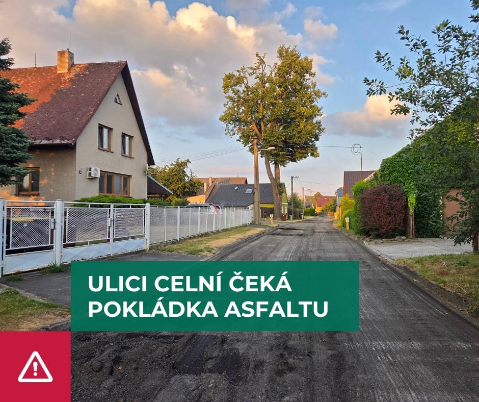 Rekonstrukce ulice Celní pokračuje další důležitou etapou. V následujících dnech budou probíhat práce spojené s pokládkou nových asfaltobetonových vrstev a výškovými úpravami kanalizačních a dalších poklopů. Z tohoto důvodu bude komunikace v několika termínech zcela uzavřena.