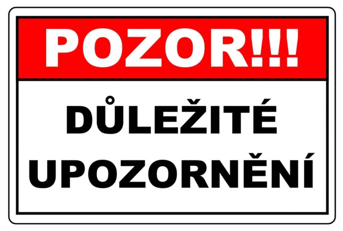 v pátek 31. 7. 2026 bude Městský úřad Osek z důvodu odstraňování následků havárie vody uzavřen.