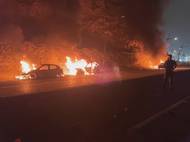 Migranti na marocké straně hranice ve Fnidequ čekají na příležitost přejít do španělské enklávy Ceuta
