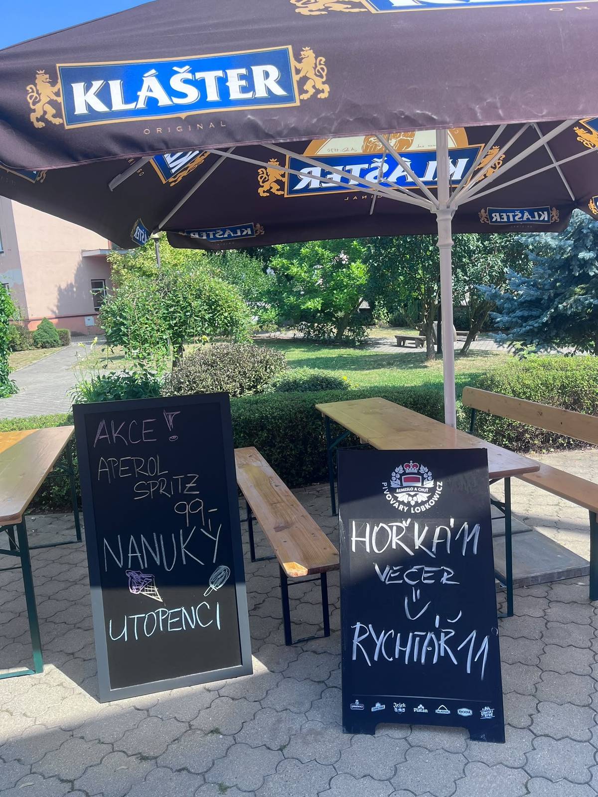 Aktuální nabídka občerstvení v Pekle :-)