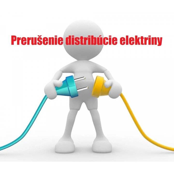 Oznamujeme, že od 04.08.2026 07:30:00 hod. bude prerušená distribúcia elektriny vo Vašej obci z dôvodu odstraňovania poruchy na zariadeniach distribučnej sústavy prevádzkovateľa distribučnej sústavy spoločnosti Stredoslovenská distribučná, a.s. (ďalej len "SSD"). Obmedzená distribúcia elektriny bude pre odberné miesta a lokality vo Vašej obci uvedené v prílohe tohto listu. Predpokladaný termín obnovenia distribúcie elektriny je 04.08.2026 13:30:00 a závisí od charakteru poruchy a rozsahu prác pri odstraňovaní poruchy.
