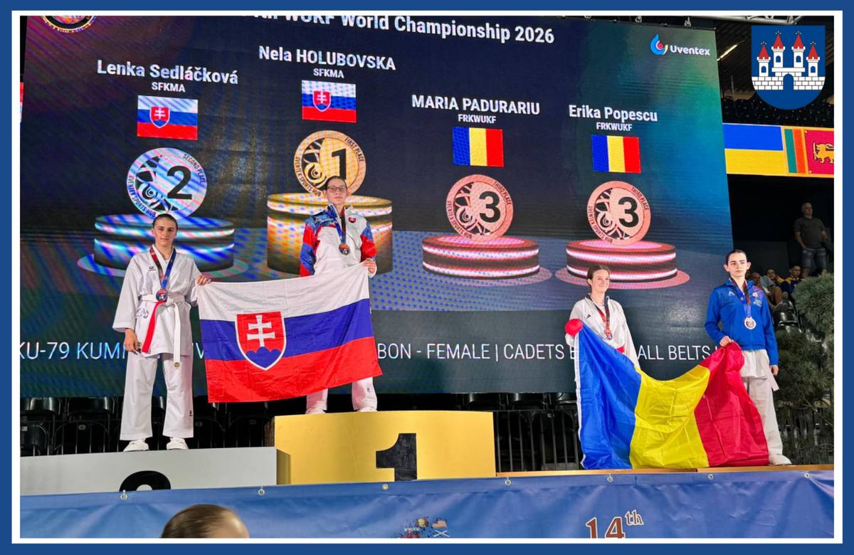 Na majstrovstvách sveta WUKF v rumunskom meste Cluj-Napoca dosiahli karatisti TJ Sokol Ilava mimoriadny úspech. Domov si priniesli osem medailových umiestnení.