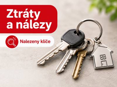 Na ulici Školní byly nalezeny klíče. Majitel/ka si je může vyzvednout na obecním úřadě.