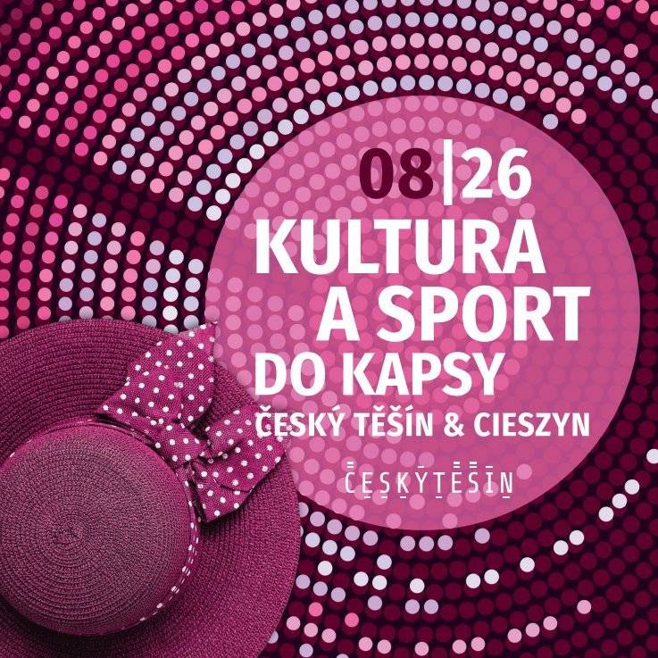 🎼🎭⚽️ Přinášíme vám srpnové vydání brožurky KULTURA A SPORT DO KAPSY Český Těšín & Cieszyn, která je nabitá krásnými akcemi!  📍 Vaši oblíbenou brožurku v tištěné podobě najdete v Turistickém informačním centru, v Čítárně a kavárně Avion, v Městské knihovně na ulici Ostravská, ve Středisku volného času Amos, v kině Central, v KaSS „Střelnice“, na zimním stadionu, v historické budově Muzea Těšínska, v Archeoparku a v Těšínském divadle. 👉 Brožurku v elektronické podobě si můžete prohlédnout v příloze nebo na webových stránkách města.