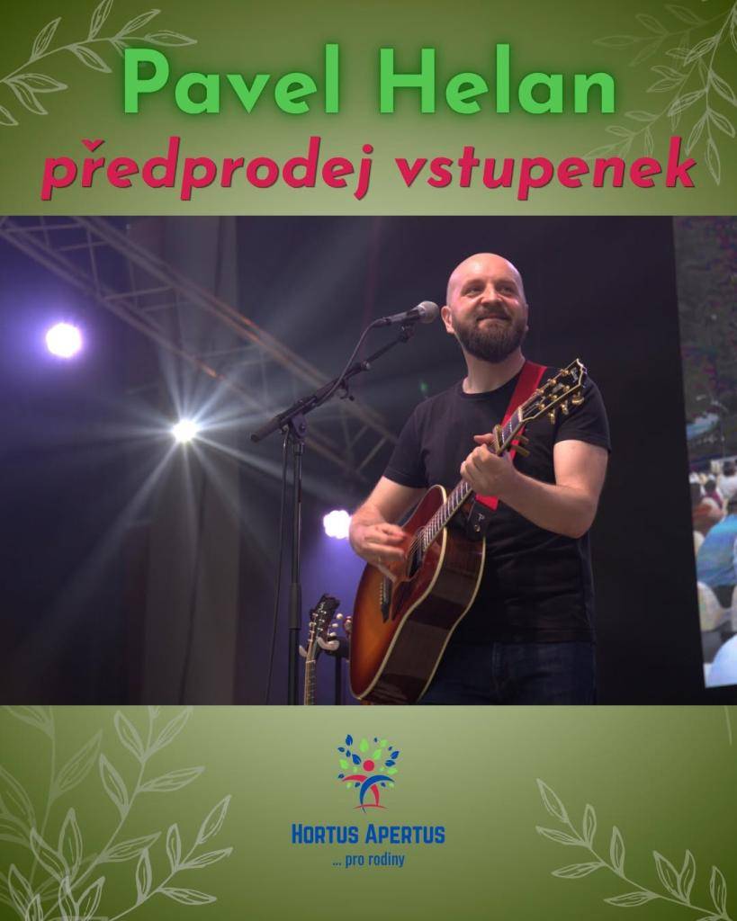 Farnost Milonice a spolek Hortus Apertus vás srdečně zve na koncert Pavla Helana, který se uskuteční v rámci 30. Zahradní slavnosti v Milonicích v sobotu 22. srpna 2026 ve 20 hodin na farní zahradě.  Vstupenky lze zakoupit v předprodeji u Koudelků č.p. 133.
