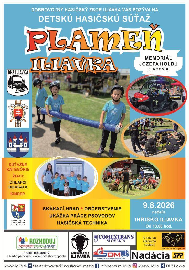 5. ročník na ihrisku v Iliavke. Srdečne pozývame.