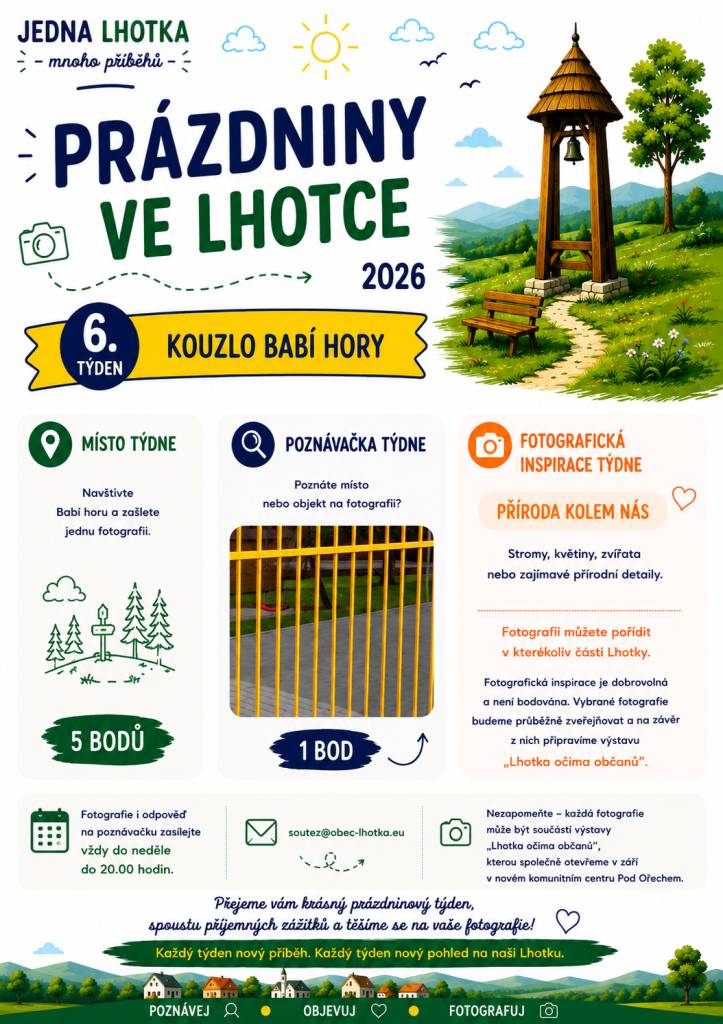 6. týden – Kouzlo Babí hory