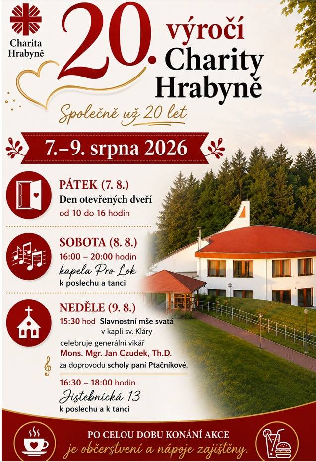 POZVÁNKA CHARITY HRABYNĚ