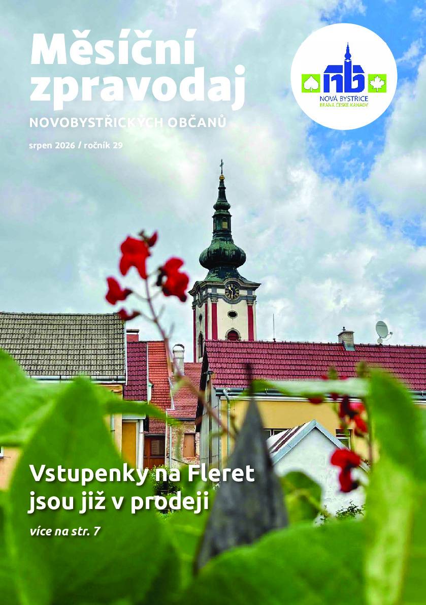 V příloze naleznete srpnové číslo novobystřického zpravodaje.