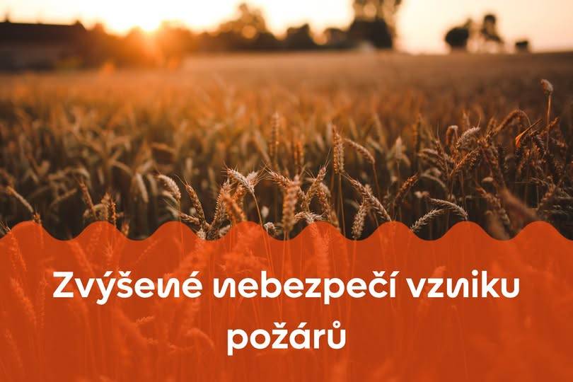 🚒Na základě žádosti ředitele Hasičského záchranného sboru vyhlásil Krajský úřad Ústeckého kraje pro celé naše území období zvýšeného nebezpečí vzniku požárů.   Vyhlášená pravidla platí od 29. července od 15:00 hodin až do 31. srpna 2026.     V tomto období je zakázáno:   • Spalovat hořlavé látky na volném prostranství. • Kouřit, rozdělávat nebo udržovat otevřený oheň a odhazovat hořící či doutnající předměty v lesích, na místech se suchým porostem a ve vzdálenosti do 50 metrů od okraje lesa. • Používat zábavní pyrotechniku a jiné obdobné výrobky mimo souvislou městskou a obecní zástavbu.     Děkujeme všem za zodpovědný přístup a ohleduplnost! Celé znění je k dispozici na úřední desce Ústeckého kraje.