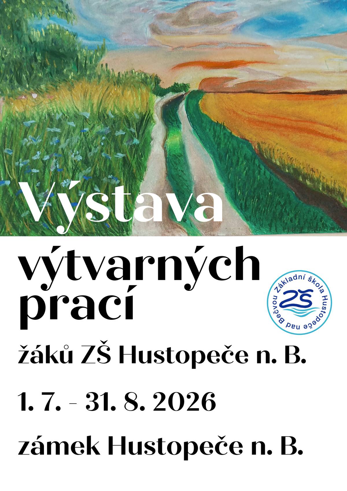 Práce dětí si můžete prohlédnout každou neděli od 13:00 do 18:00 hod. a v rámci Hustopečských dnů 2026. https://www.ihustopece.cz/obcan/zamek-informace-pro-navstevniky/