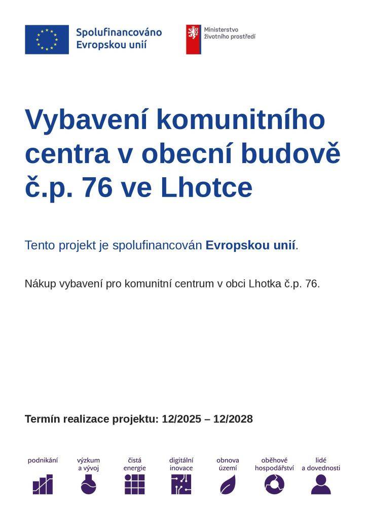 Z Operačního programu Spravedlivá transformace 2021 -2027