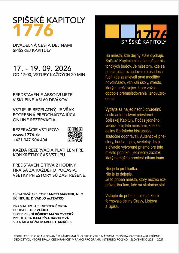 Divadelná cesta dejinami Spišskej kapituly
