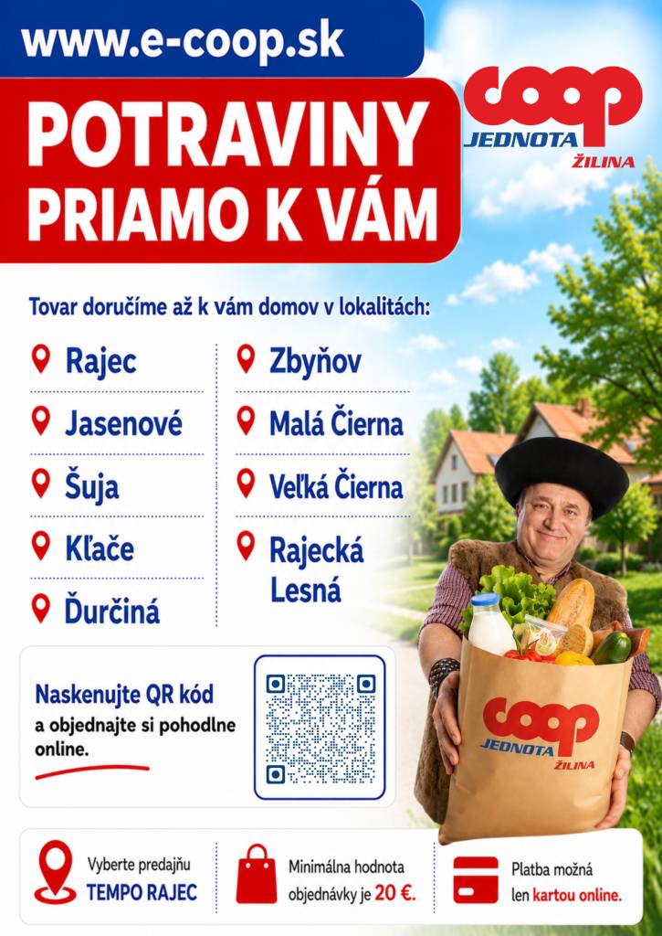 COOP JEDNOTA - E-coop rozvoz potraví