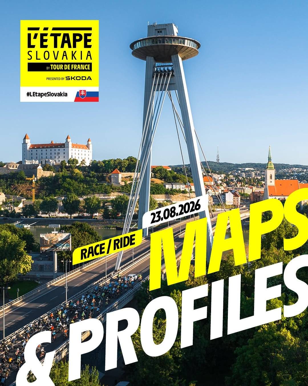 Pezinok sa aj tento rok zaradí medzi mestá na trase prestížneho cyklistického podujatia L'Étape Slovakia by Tour de France. V nedeľu 23. augusta 2026 privíta tisíce cyklistov zo Slovenska aj zo zahraničia, ktorí si prídu zmerať sily na jednej z najatraktívnejších amatérskych cyklistických tratí na Slovensku. 🚵 Najnáročnejšia trasa THE RACE meria 113 kilometrov a ponúkne viac ako 1 700 metrov prevýšenia. Jedným z jej vrcholov bude tradične stúpanie na Pezinskú Babu, odkiaľ sa pelotón spustí do Pezinka a bude pokračovať cez vinohradnícku krajinu smerom na Limbach a Biely kríž. Práve tento úsek patrí medzi najkrajšie časti celej trate a každoročne ponúka výnimočnú kulisu Malých Karpát a pezinských vinohradov. 🍇⛰️ 👏 Pre divákov je to jedinečná príležitosť zažiť atmosféru podujatia inšpirovaného legendárnou Tour de France a povzbudiť cyklistov priamo pri trati. ⭐ Na štarte sa predstavia aj známe osobnosti cyklistiky a športu. Fanúšikovia budú môcť popri trati povzbudiť bývalých profesionálnych cyklistov Martina a Petra Velitsovcov, futbalistu Mareka Hamšíka či tohtoročného talianskeho ambasádora podujatia, bývalého profesionálneho cyklistu Daniela Ossa. 🕘 Predpokladaný prejazd pretekárov: • Pezinská Baba: približne 9.15 – 11.30 hod. • Pezinok – Limbach: približne 9.30 – 11.50 hod. 💛 Veríme, že si nenecháte ujsť jedinečný športový zážitok a prídete podporiť všetkých účastníkov tohto výnimočného podujatia. Každé povzbudenie dodá cyklistom energiu v náročných kilometroch a prispeje k neopakovateľnej atmosfére, ktorou je L'Étape Slovakia by Tour de France charakteristická. Viac informácií o podujatí, trase a registrácii nájdete na oficiálnej stránke: L'Étape Slovakia by Tour de France Zdroj foto: L´étape Tour de France