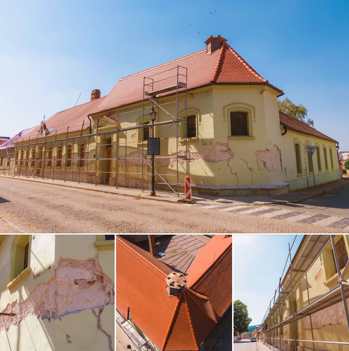 Uhorková sezóna? Tak taký výraz nepoznáme. Odštartovali sme ďalší veľký projekt 👉 rekonštrukcie sa dočká budova, ktorá začala slúžiť svojmu účelu skorej, než bola objavená Amerika. Náš milovaný Štíbor Skalica. Čaká nás postupná oprava fasády a strechy až po kompletnú rekonštrukciu interiéru Kaplnky sv. Alžbety.