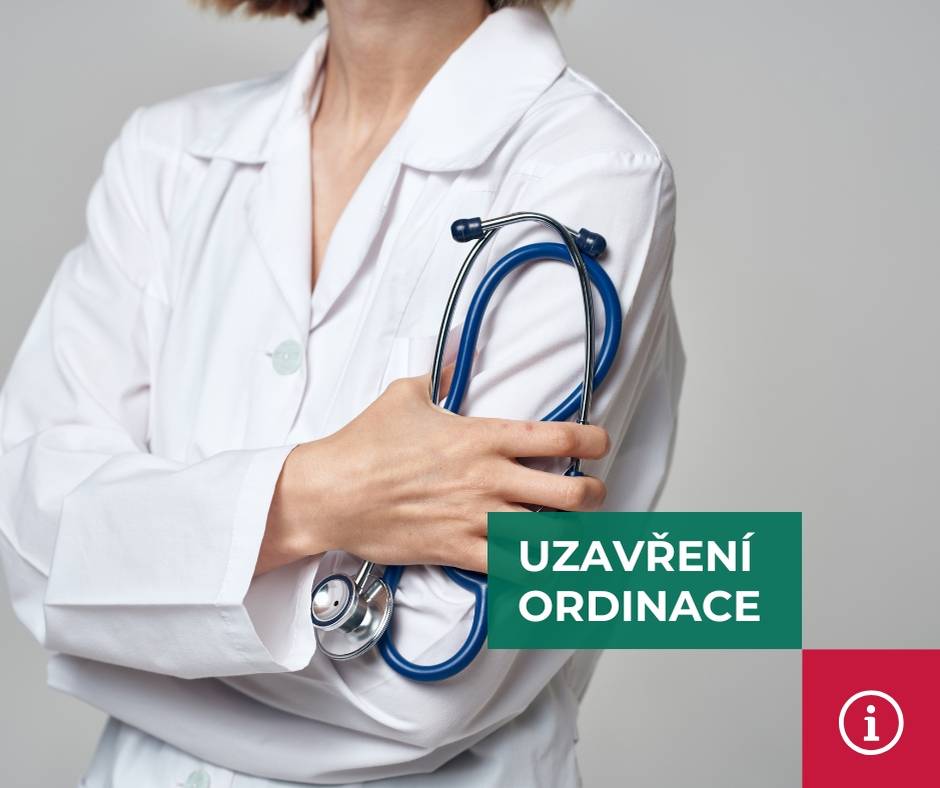 Informujeme občany, že ve dnech 10. až 21. srpna 2026 bude MUDr. Pirklová z důvodu dovolené mimo ordinaci. Sestra bude v ordinaci přítomna. Akutní stavy ošetří MUDr. Pustówková.