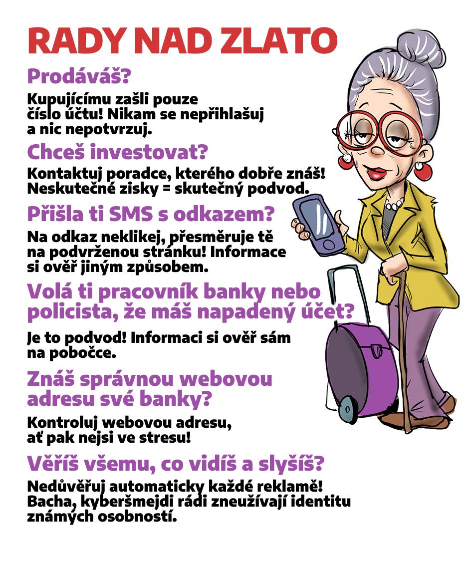 Vážení spoluobčané, ve spolupráci s Policií ČR a MAS Bobrava vám předkládáme preventivní materiály k ochraně před kyber podvody. Současně poskytujeme odkaz na webové stránky, kde naleznete další užitečné informace na bezpečné chování na internetu a ochranu před nejčastějšími podvody: www.panprokoukl.cz