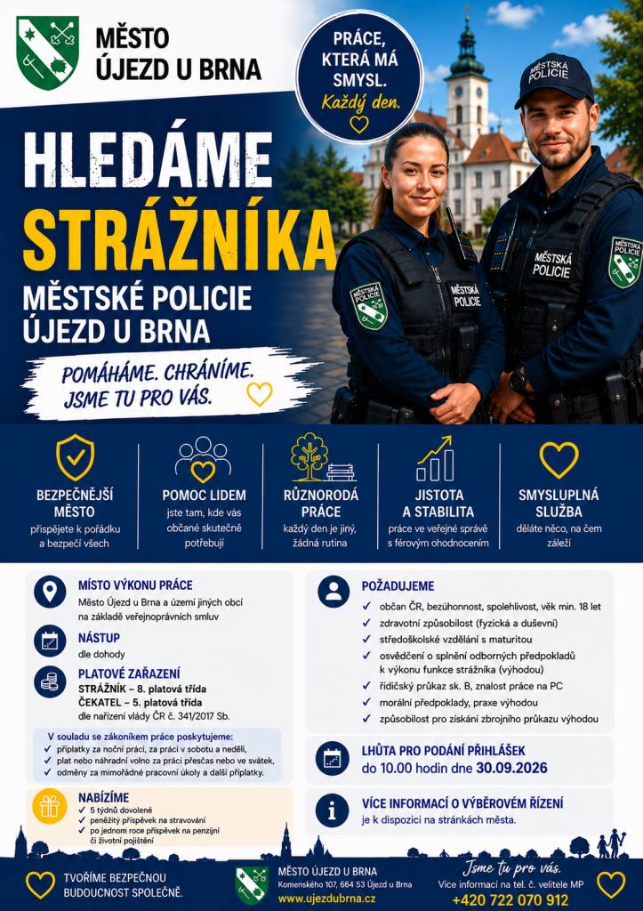 Více informací na www.ujezdubrna.cz