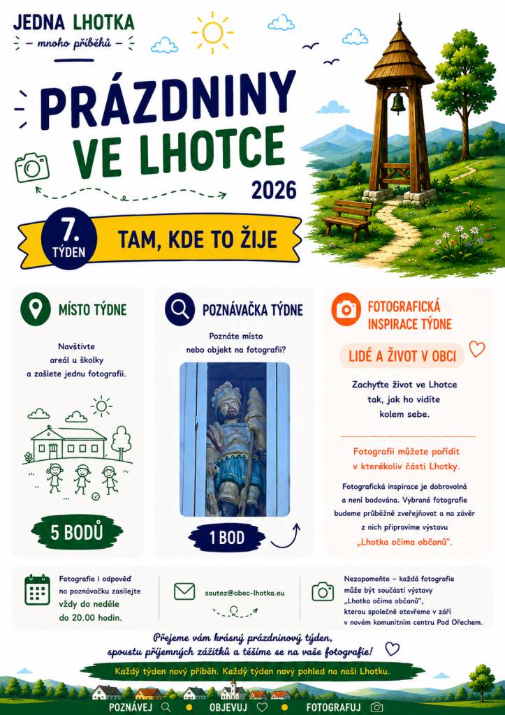 7. týden – Tam, kde to žije