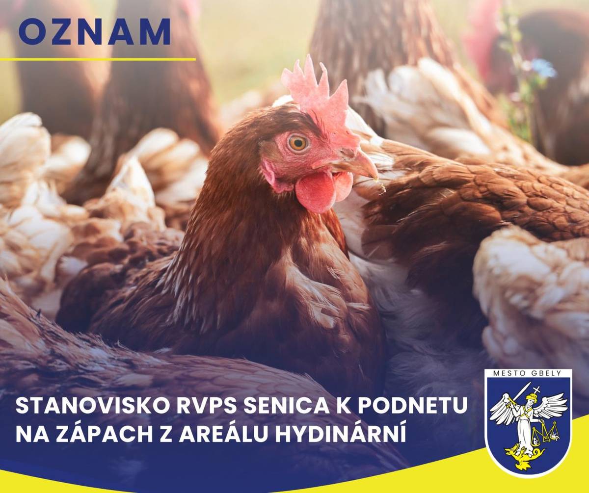 Na základe upozornení občanov na opakujúci sa zápach šíriaci sa v meste z areálu hydinární podalo mesto Gbely podnet na Regionálnu veterinárnu a potravinovú správu Senica. V nadväznosti na tento podnet bola v prevádzke vykonaná kontrola.