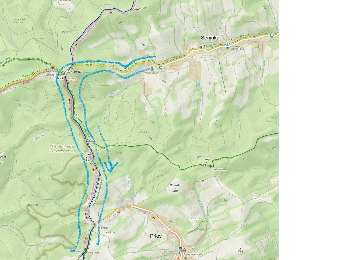 V sobotu 19. září 2026 se uskuteční akce VE STOPĚ ZLÍNSKÉ ŠESTIDENNÍ Jedná se o průjezd 90 účastníků po  části účelové komunikace v trase (Seninka- Vartovna-Prlov) viz. příloha,    od 11.50 do 13:50  hod. Tato vzpomínková akce  historicky navazuje na mezinárodní motocyklové soutěže konané v letech 1947 - 1959 v tehdejším Gottwaldově a z části opisuje jejich původní etapy.  Jde o ORIENTAČNÍ JÍZDU HISTORICKÝCH SOUTĚŽNÍCH MOTOCYKLŮ  značky JAWA a ČZ ) do r.v. 1972, s nízkou hladinou hlučnosti, které budou řídit jezdci ve věku od 18 do 80 let. V terénních úsecích bude nastavena průměrná rychlost 20 km/h, kterou jezdec nesmí překročit, jinak dojde k jeho diskvalifikaci ze soutěže. Mimo terén musí soutěžící dodržovat pravidla silničního provozu.
