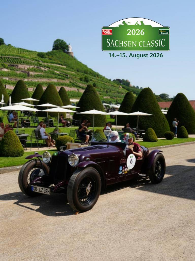 ve dnech 14. a 15. srpna 2026 projede územím České republiky  mezinárodní veteránská rallye Sachsen Classic 2026