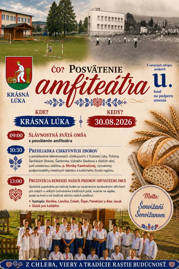"Posvätenie amfiteátra v Krásnej Lúke"