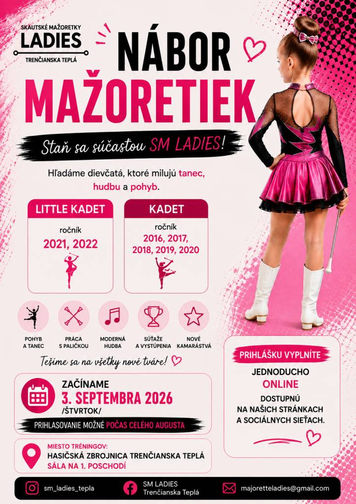 Staň sa súčasťou SM LADIES.