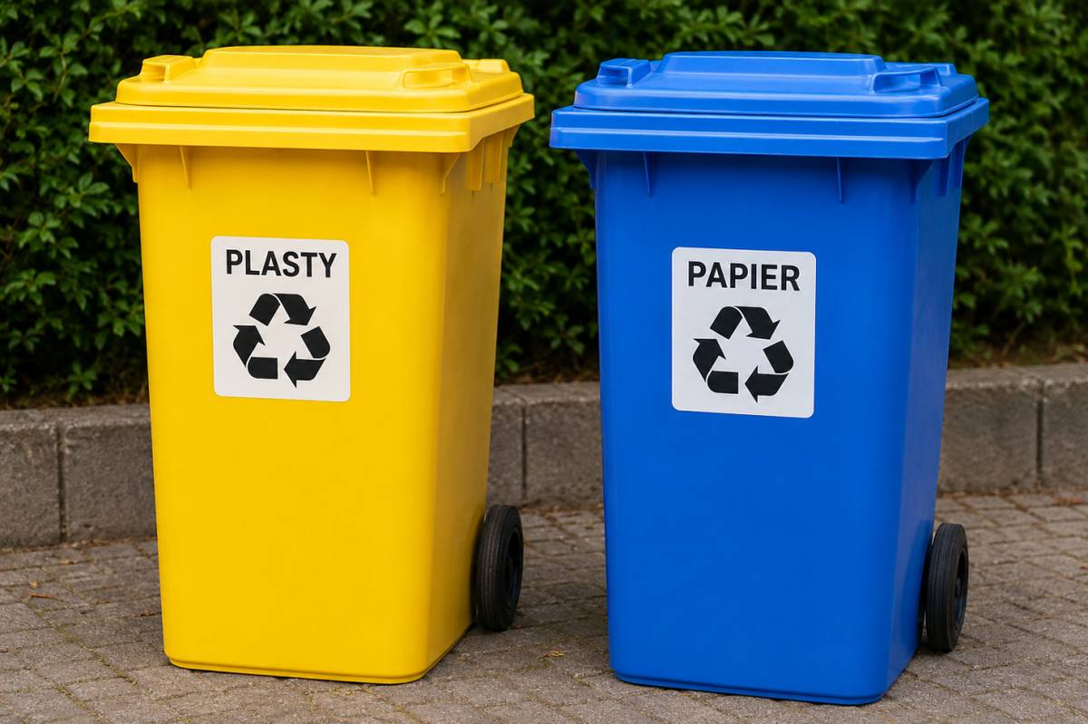 odvoz plastov a papiera dňa 13.augusta 2026