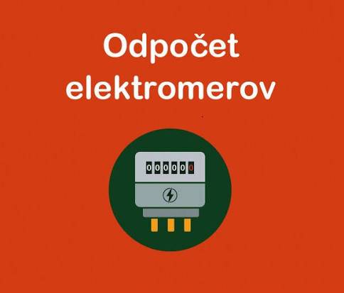 Dňa 15.8.2026 /sobota/ v čase od 8,30 - 14,00 h. bude poverená osoba,na základe poverenia od SSD a.s.,vykonávať ročný odpočet spotreby elektrickej energie,taktiež kontrolu elektromerov.Prosíme o sprístupnenie elektromerov k fyzickému odpočtu a kontrole elektromera.